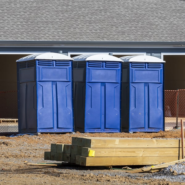 are there any restrictions on what items can be disposed of in the porta potties in Piney Woods MS